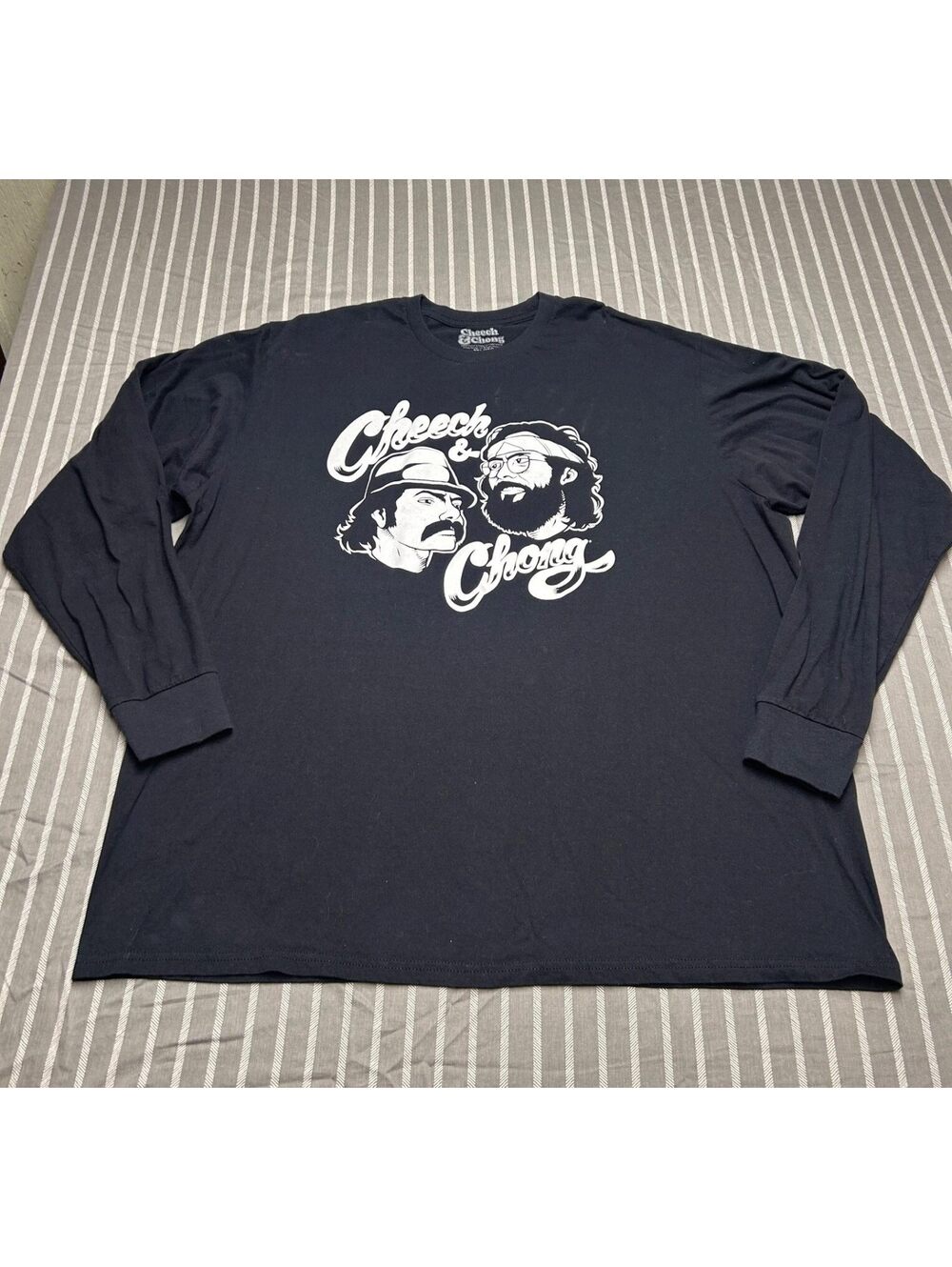 CHEECH & CHONG LONG SLEEVE TEE SHIRTS black Men's 3XL